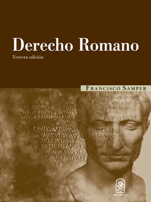cover image of Derecho romano